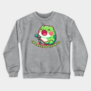 Singing Frog Crewneck Sweatshirt